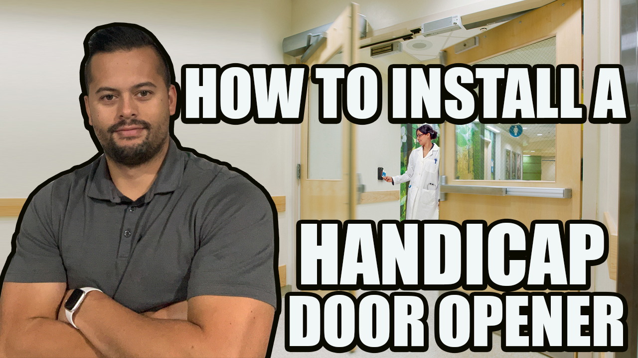 How To Install A Handicap Automatic Door Opener Help Center